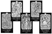 Fantasy Tarot cards, a Decorative Illustration by Samiramay (Thumbnail 13 of 15)