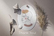 Modern Afro-American Women Set, a Texture Illustration by Illustana (Thumbnail 16 of 16)