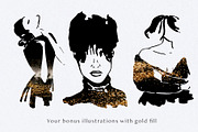Black women silhouettes, an Object Graphic by Vera●Suleimanova (Thumbnail 7 of 8)
