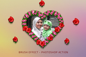 Rose Brush Photo Effect