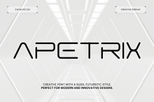 Apetrix Futuristic Font