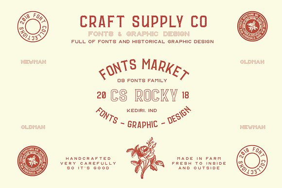 CS Rocky Font + Extras preview 8