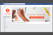 Simple Business Facebook Cover, a Social Media Template by NeptuneDesign (Thumbnail 3 of 4)