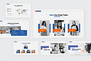 Annual Report PowerPoint Template, a Presentation Template by SquidPixey (Thumbnail 6 of 6)