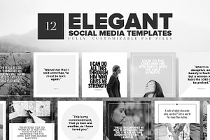 Elegant Social Media Templates