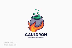 Cauldron Logo, a Branding & Logo Template by Zeer Graphic