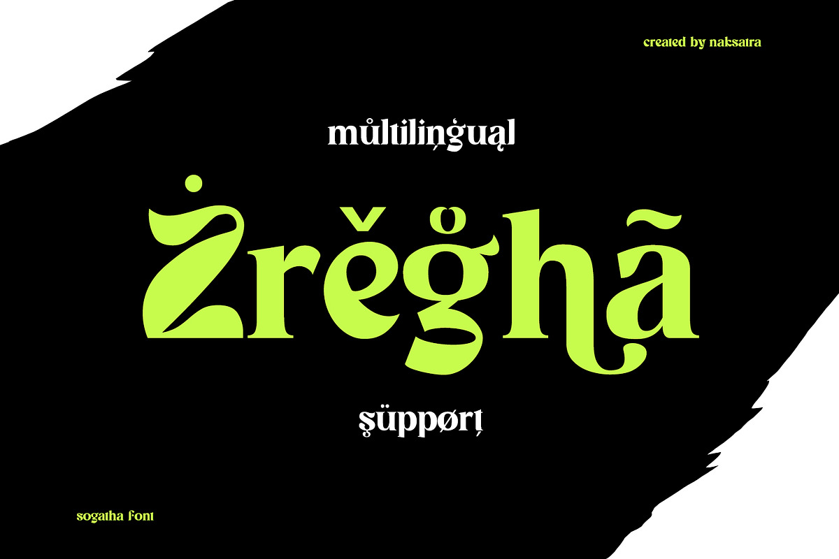 Sogatha, a Serif Font by Naksatra (Photo 7 of 11)