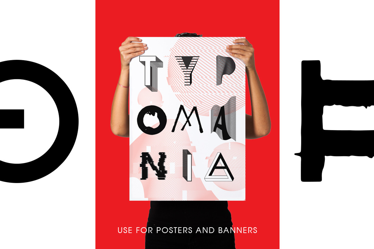 Stencil font preview 4
