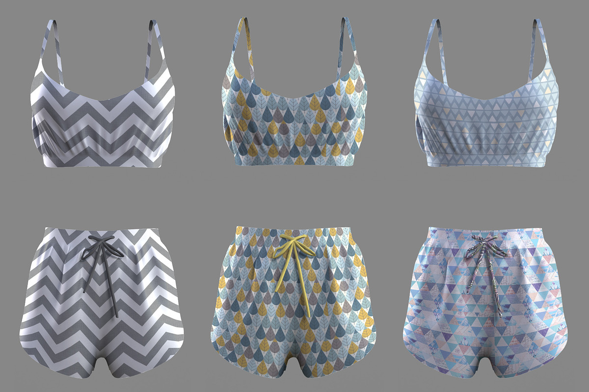 Pajamas Mockup, an Apparel Mockup by AnastasiyaOleynik (Photo 2 of 2)