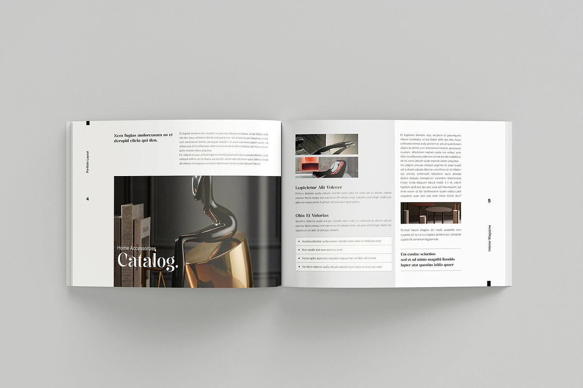 Interior Design Magazine Landscape, a Magazine Template by Spark_Creative (Photo 3 of 13)