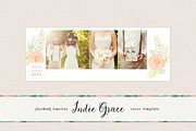 Watercolor Facebook Timeline Cover, a Websites & App Template by Indie Grace Design (Thumbnail 1 of 2)