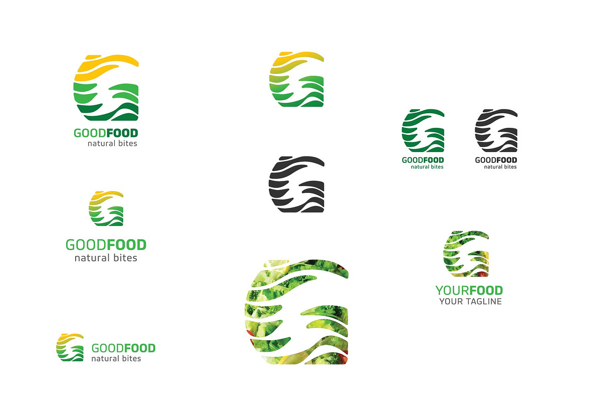 LOGO G Initial (Healthy food), a Branding & Logo Template by tipudaya (Photo 5 of 5)