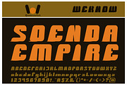 Black Mamba, a Font by weknow (Thumbnail 5 of 5)