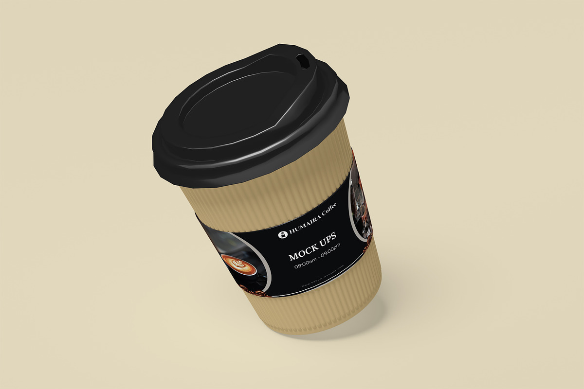 coffee cup mockup, a Cups & Container Mockup by kebunmockup (Photo 4 of 5)