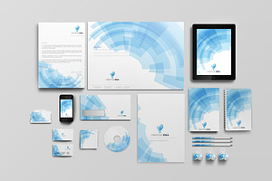 Creative Idea Corporate Identity set