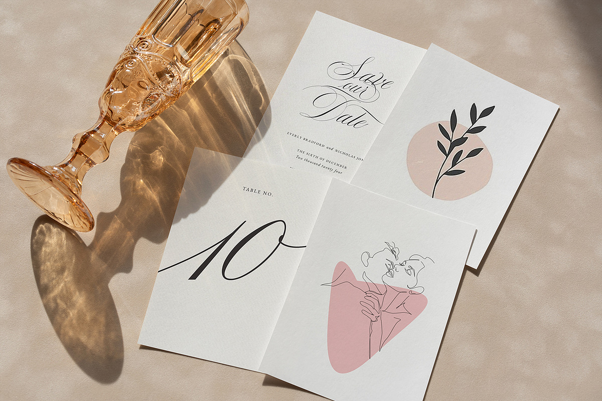 5x7 Card / Stationery Mock-Ups, a Product Mockup by Dikarte.Store (Photo 11 of 16)