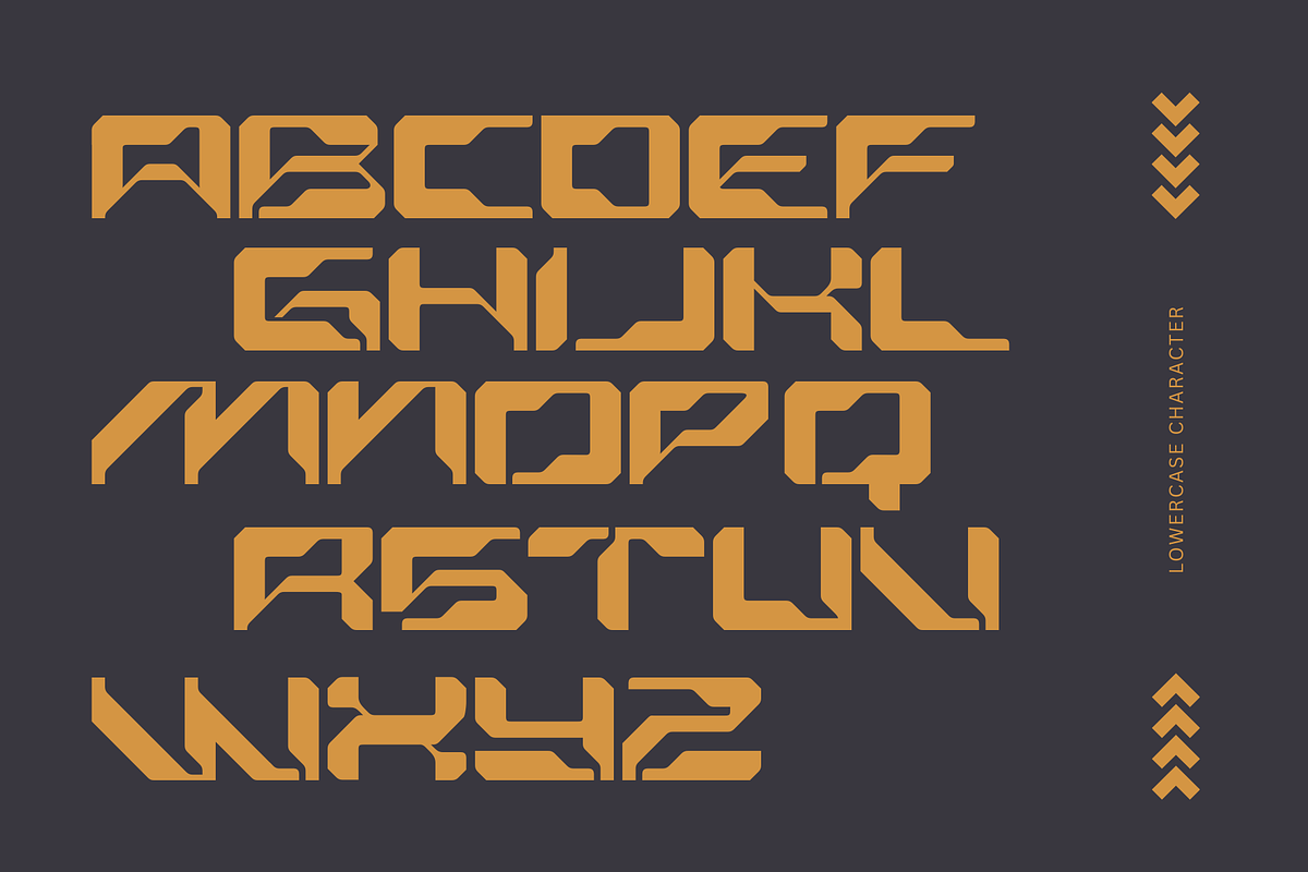 Modern Logo Font - Echocore Techno, a Sans Serif Font by Nirmana Visual (Photo 3 of 9)
