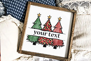 Christmas Trees Sublimation Design, an Illustration by Libby Wishes (Thumbnail 4 of 6)