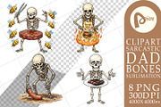 Sarcastic Dad Bones Sublimation, a Seasonal Illustration by Artnoy (Thumbnail 16 of 18)