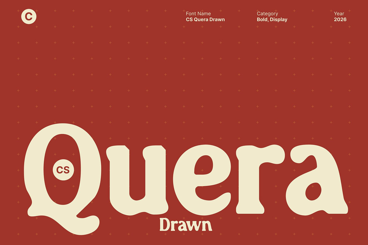CS Quera Drawn, a Serif Font by Craft Supply Co. (Photo 1 of 8)