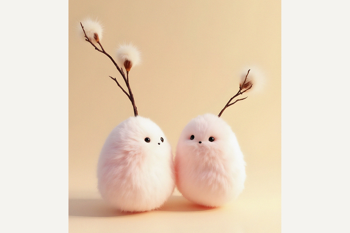 Eggventures: Minimal AI Easter Eggs, a Decorative Illustration by Preza Buro (Photo 4 of 6)