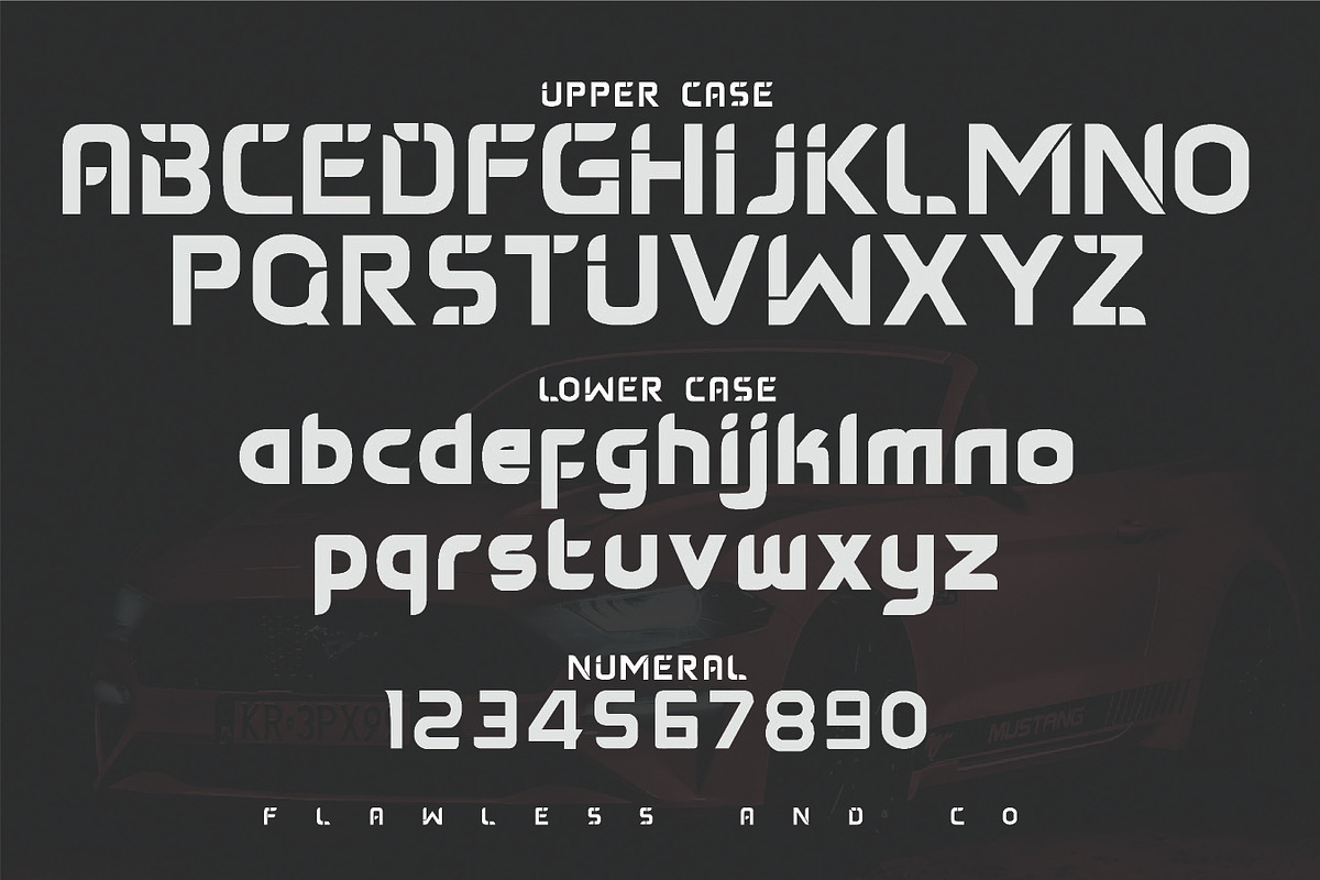 Brusing - Sports Display Font, a Sans Serif Font by Flawless And Co (Photo 9 of 10)