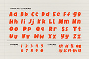 Organixy, a Sans Serif Font by graphicook (Thumbnail 3 of 10)