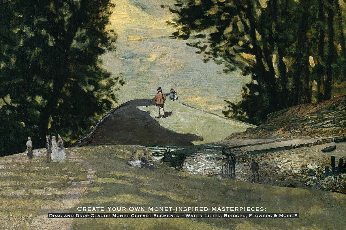 700+ Claude Monet Ultimate Bundle, an Object Graphic by Lilithcollageart (Photo 24 of 30)