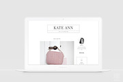 Editorial WordPress Theme • Kate, a WordPress Template by Sjá Agency (Thumbnail 2 of 3)