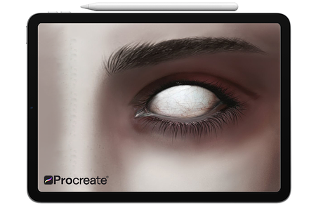 Horror Eyes Swatches for Procreate