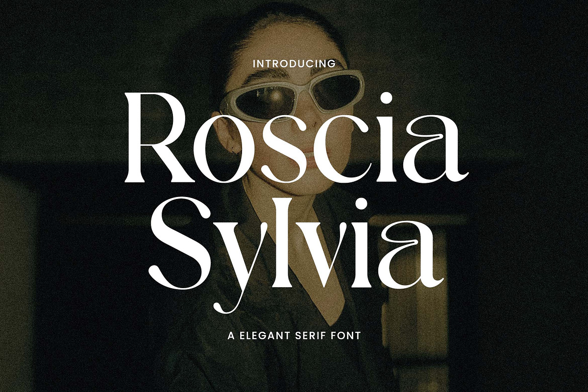 Roscia Sylvia Elegant Serif Font, a Serif Font by UICreative (Photo 1 of 13)