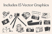 Film Camera Vector Graphics, an Object Graphic by Sydney Paige (Thumbnail 2 of 3)