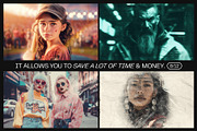12 Photo Effect Templates, a Layer Style Add-On by iDoodle Studio (Thumbnail 5 of 6)