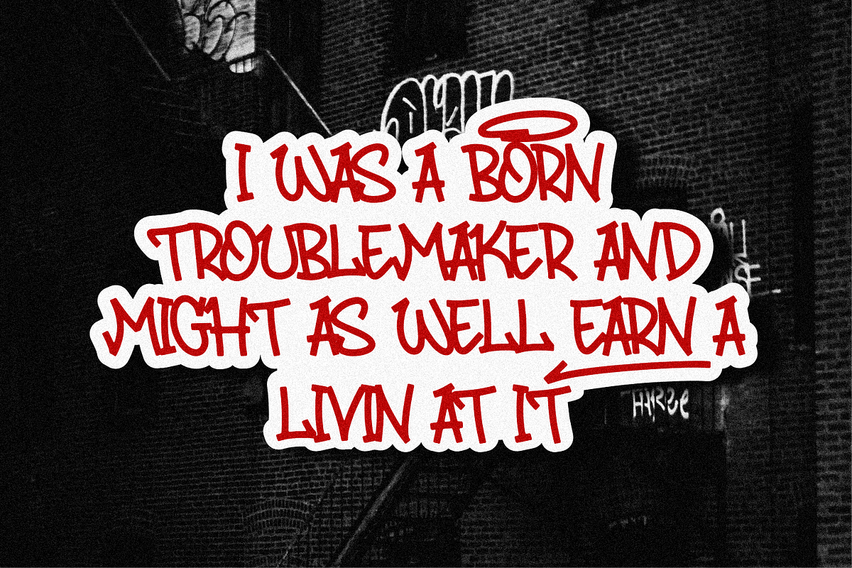 Urban Sign, a Handwritten Font by Forberas Club (Photo 3 of 7)