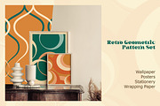 Retro Geometric Seamless Pattern Set, a Pattern Graphic by Svetlana Lerie (Thumbnail 5 of 8)