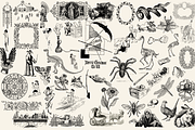 300 TATTOO DESIGNS, an Animal Illustration by Lilithcollageart (Thumbnail 3 of 5)