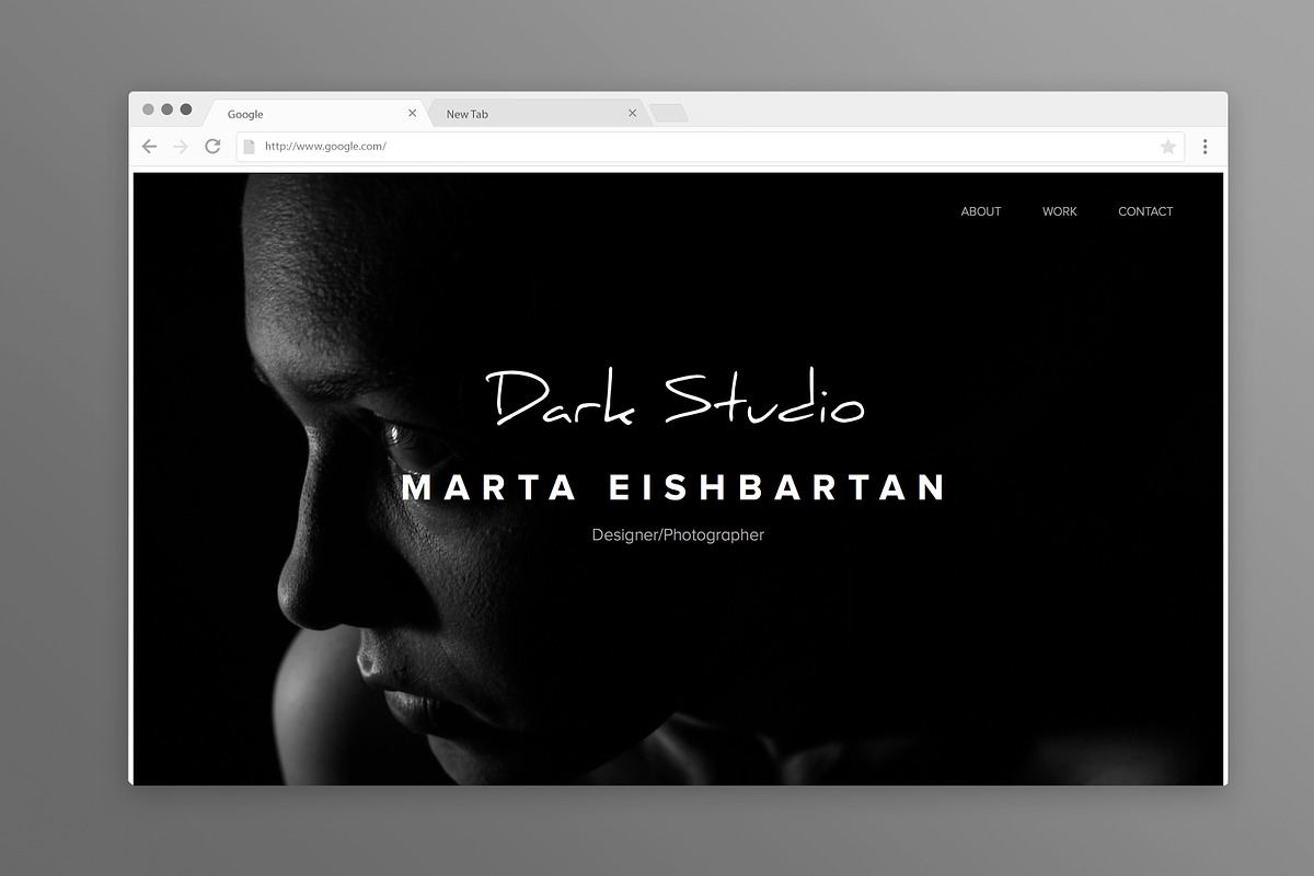 Dark Studio - Portfolio, a HTML Template by Storytics (Photo 1 of 5)