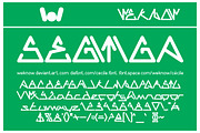 Cecile Font, a Font by weknow (Thumbnail 2 of 10)