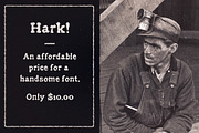 Historical Press font, a Serif Font by Good Craft Supply Co. (Thumbnail 7 of 7)