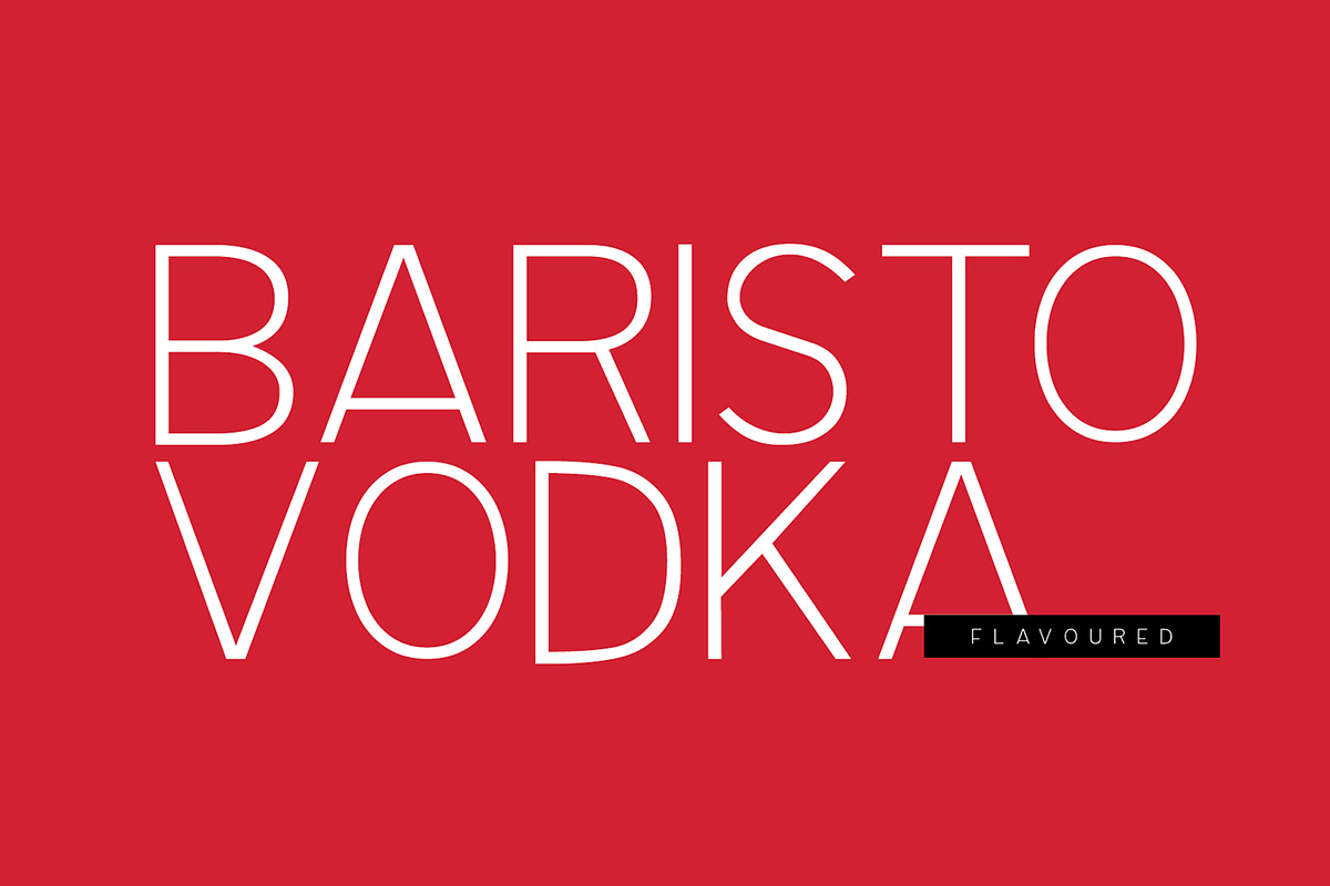 Baristo Display Typeface, a Font by VistaType (Photo 1 of 4)