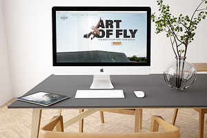 Art Of Fly E-commerce Landing PSD