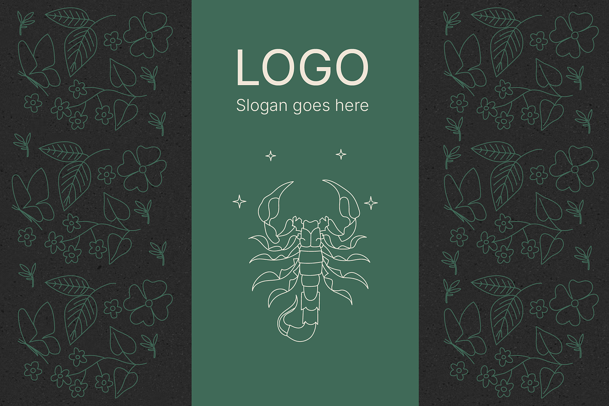 Nature boho logos & vector kit preview 3