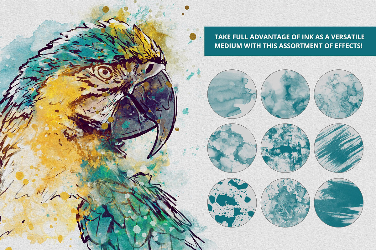Ultimate Art Effects Toolbox – Ink, a Brush Add-On by Nathan Brown (Photo 2 of 5)