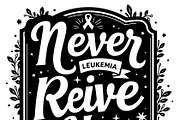 20 Leukemia Awareness Shirt Bundle, an Illustration by BIPLOB EXPERT (Thumbnail 21 of 21)