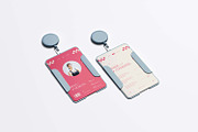 Calmae Pilates Instructor - ID Card, a Card Template by VUNIRA (Thumbnail 2 of 3)