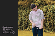 TYD - Tie Dye Background Patterns, a Pattern Graphic by Delightful Design (Thumbnail 2 of 12)