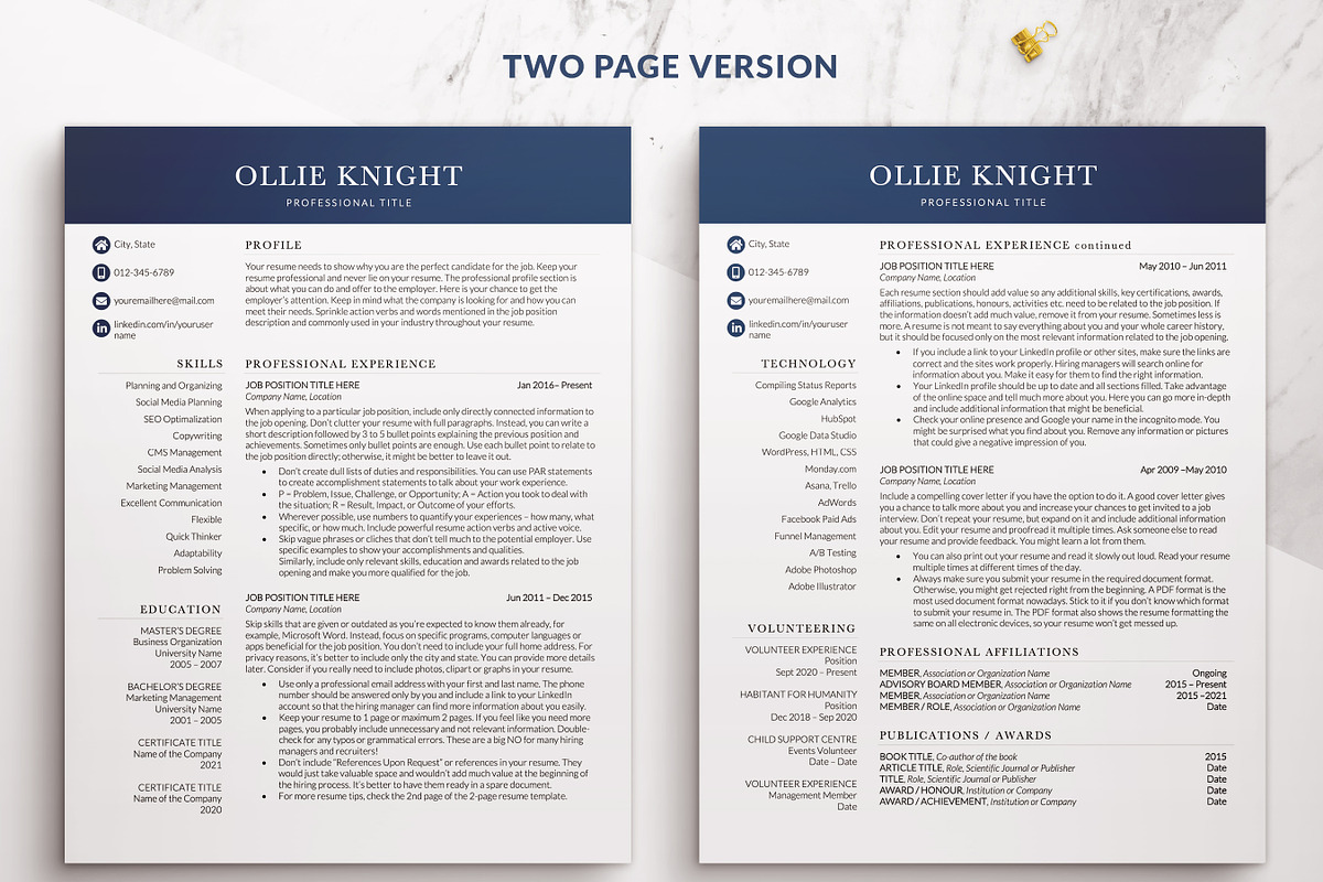 Modern Executive Resume Template, a Resume Template by BestResumes.Co (Photo 2 of 9)