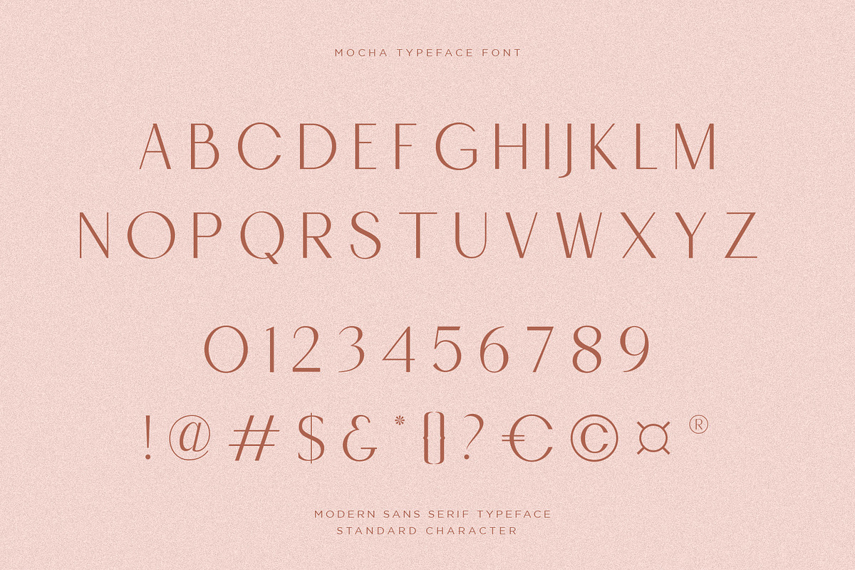 Mocha | Modern Display Sans, a Serif Font by Pentagonistudio (Photo 8 of 10)