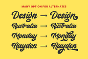 Hioganke, a Script Font by ahweproject (Thumbnail 3 of 9)
