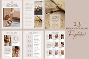 Product Catalog, Line Sheet Template, a Print Template by TheSimplySereneShop (Thumbnail 1 of 8)